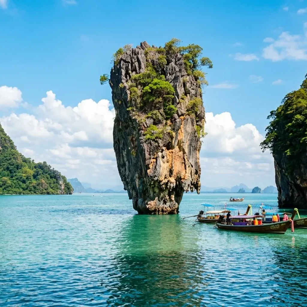 James Bond Island Koh Tapu for James Bond Island tour from Phuket