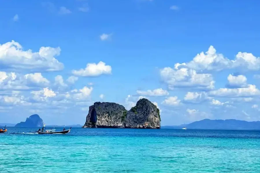 P.26 Popular 4 island by longtail boat+ Emerald cave