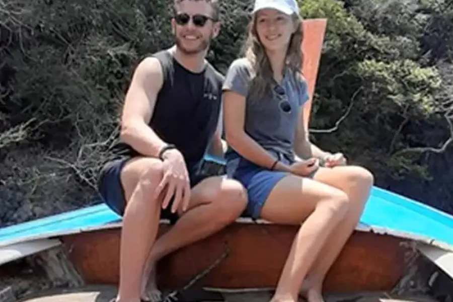 mangrove boat tour koh lanta couple enjoying boat tour cover photo