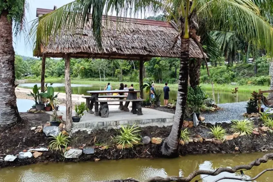 Fun fishing park Koh Lanta